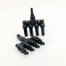 1 Paar X 4T Tak Connector Mannelijke En Vrouwelijke, zonnepaneel Parallel Connector Gebruikt Voor Solar Cable 2.5mm2 4mm2 6mm2