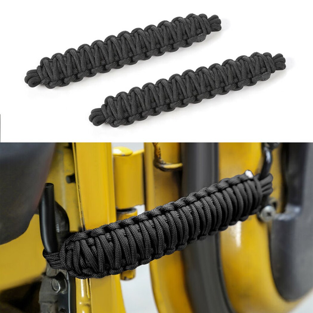 2 Stuks Set Deur Limiet Band Auto Touw Voor Jeep Wrangler Yj Cj Tj Jk Nuttig Duurzaam