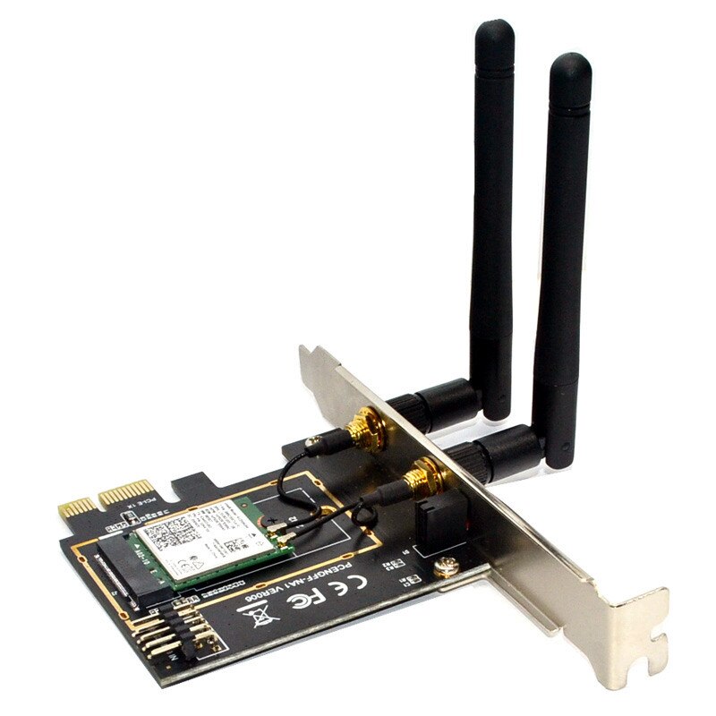 Banda dupla 2974mbps wifi 6 intel ax200 pcie sem fio wifi adaptador 2.4g/5ghz 802.11ac/ax bluetooth 5.0 ax200ngw cartão desktop pc