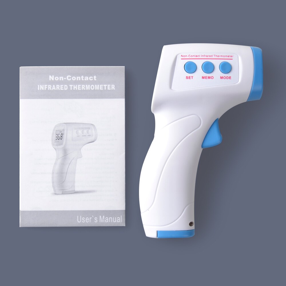 Infrarood Voorhoofd Baby Alarm Thermometer Digitale Blacklight Koorts