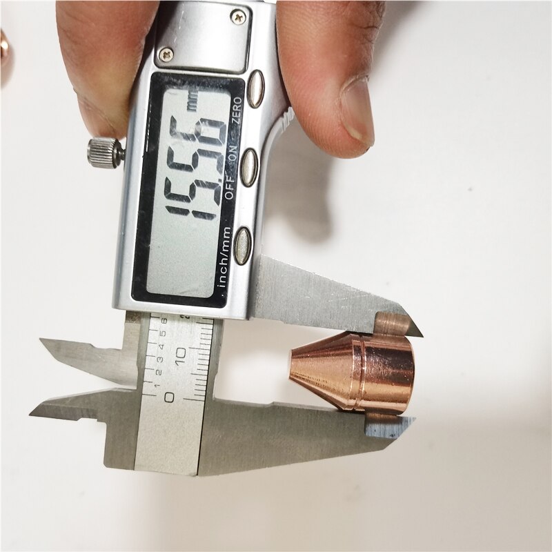 Elektrode Cap16 * 23 Mmchromium Zirkonium Koper Elektrode Cap Opknoping Elektrode Cap Elektrode Hoofd Van Puntlassen Machine