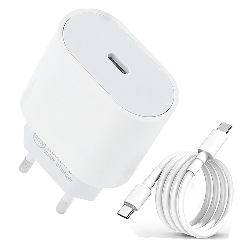20W PD Type C QC3.0 QC4.0 Fast Charger Cable For Apple iPhone 13 12 11 Pro Max Mini X XR 8 7 Plus iPad Data Sync Line PD Cable