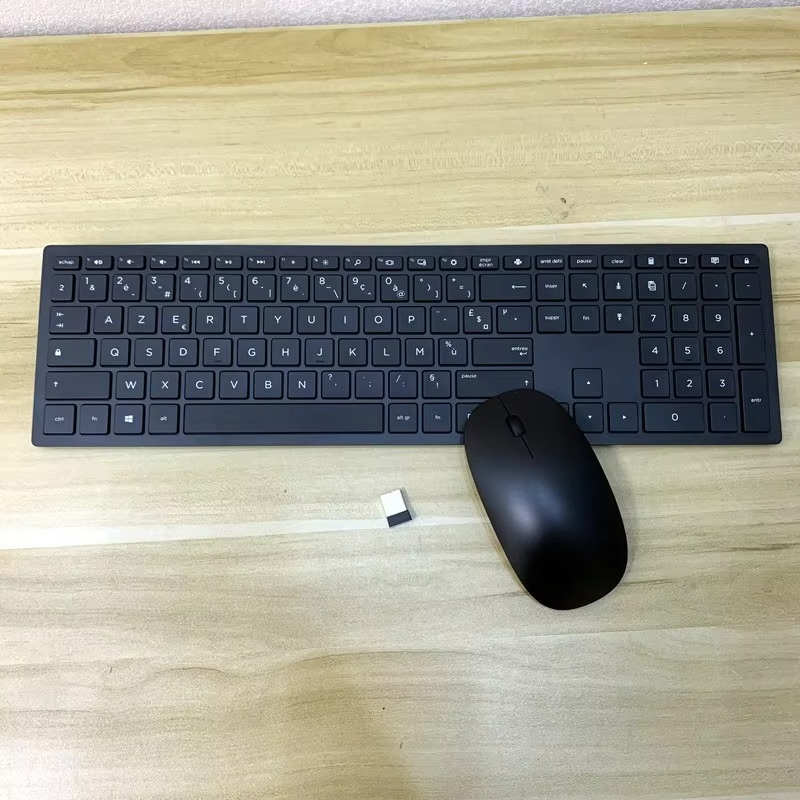 2.4G Wireless Keyboard Mouse Kit Combo for HP Pavilion 800 Pavilion 600 German French Belgium Layout: Red