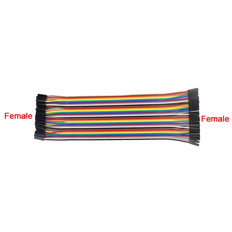 Kabel Dupont Jumper Wire Dupont 20Cm Man Op Man + Vrouw Naar Man + Vrouw Tot Vrouw Dupont Kabel RPI155: Female to Female