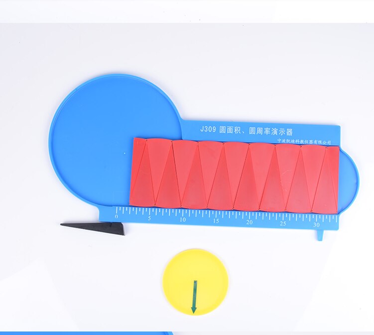 Area of a circle PI Demonstrator Geometric Calculation Mathematical Demonstration Model Educational Instrument