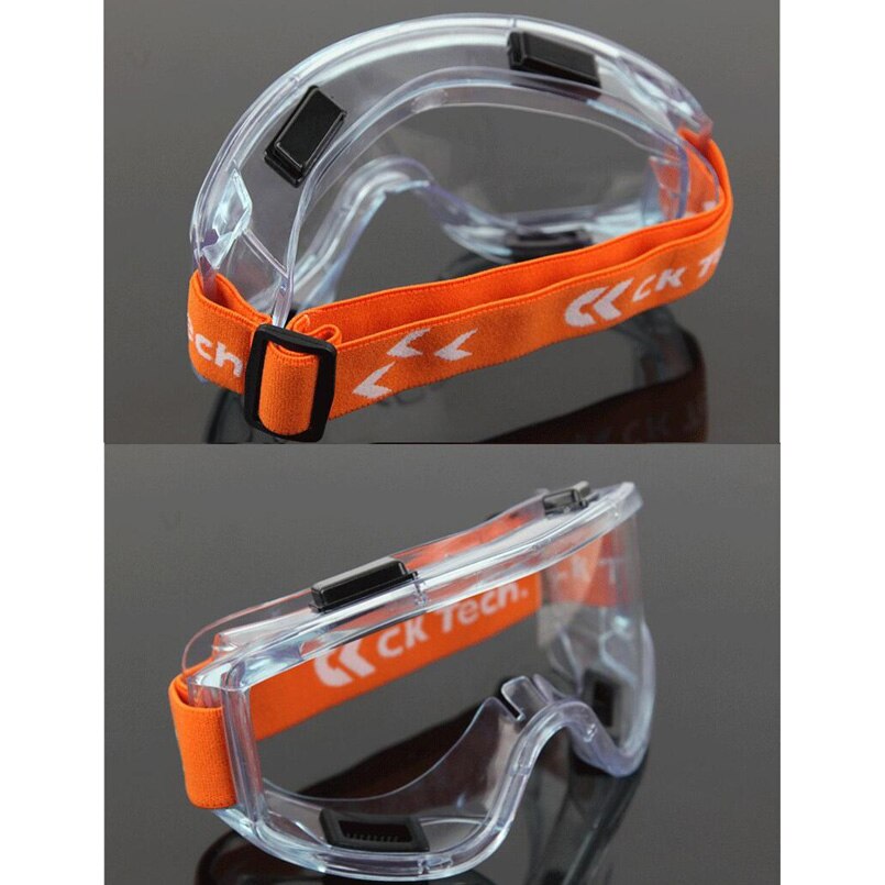 CK Tech.Safety Goggles Windproof Anti-sand Anti-fog Work Eyeglasses Transparent Anti-impact Industrial Labor Protective Glass