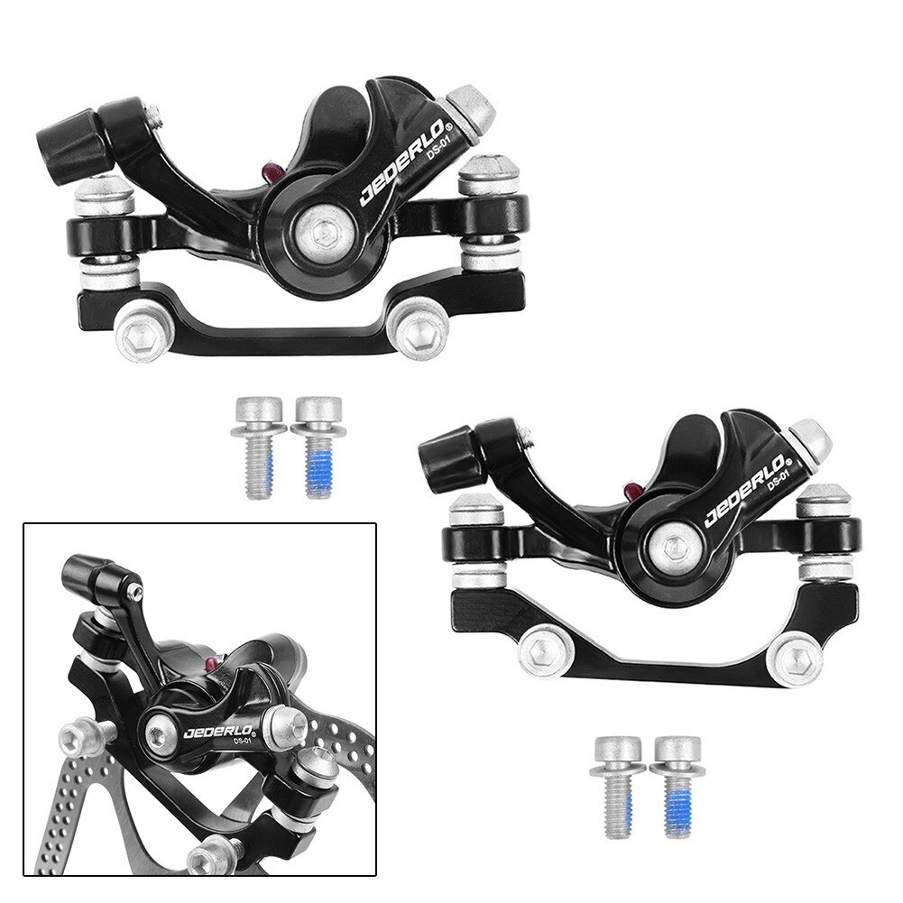 Przód roweru tylne klocki hamulcowe mechaniczny hamulec tarczowy Mtb Góra części F160 / R140 F180 / R160 jazda na rowerze podwójny hamulec części koła