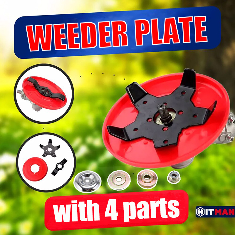 Dual-use Weeder Plate Blades Lawn Mower Grass Eater Trimmers Head Brush Cutter Tool