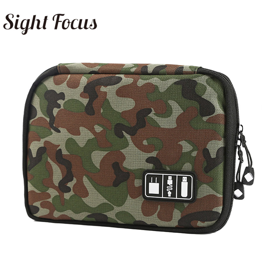 Bærbar urrem opbevaring urremme boks urremme etui til apple ur bånd organisator boks taske digital rejse ur punch: Camouflage 1
