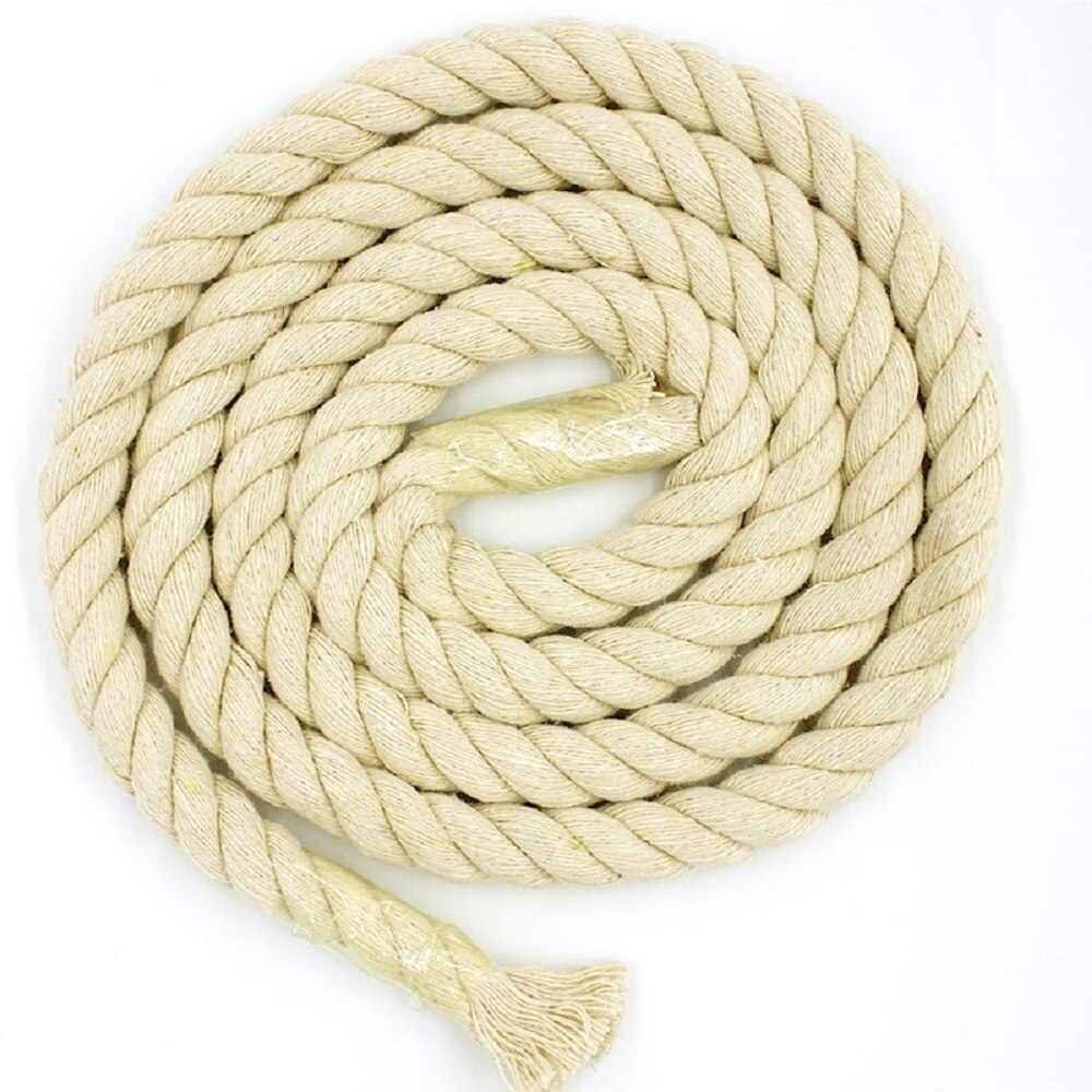 8mm Baumwolle Seil 10 Meter 3 Aktien Twisted-Cords Für Home Textil Handwerk Dekoration Tasche Kordelzug Gürtel DIY Lanyard gewinde Schnur: 15 beige
