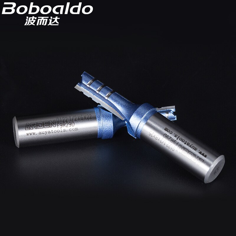 Haute vitesse trois dents droite Bits solide en acier au tungstène carbure outil de sculpture fendue outils de travail du bois Arden routeur peu