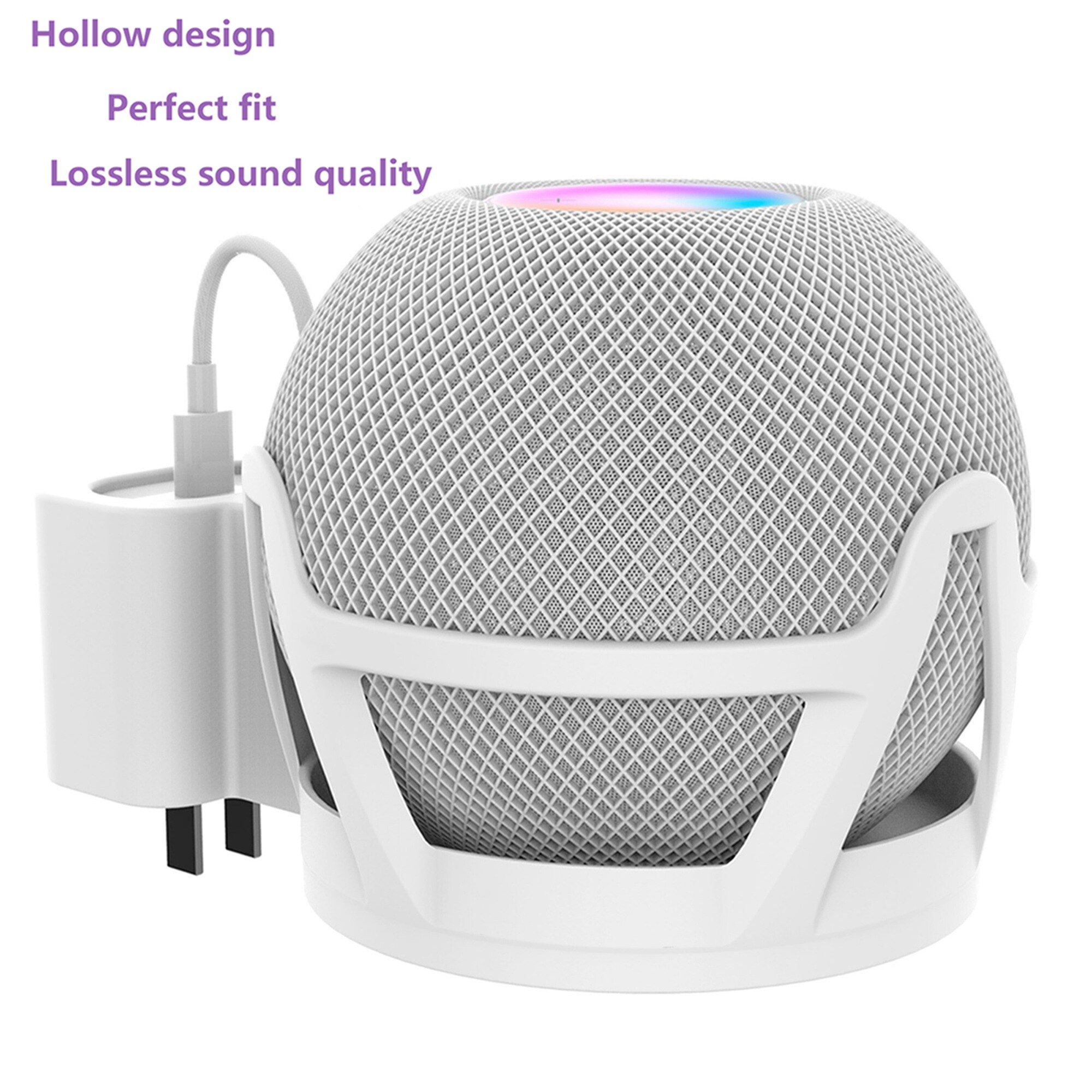 Wall Mount Holder for Home Pod Mini Accessories Stand Holder 15.5x10x6cm