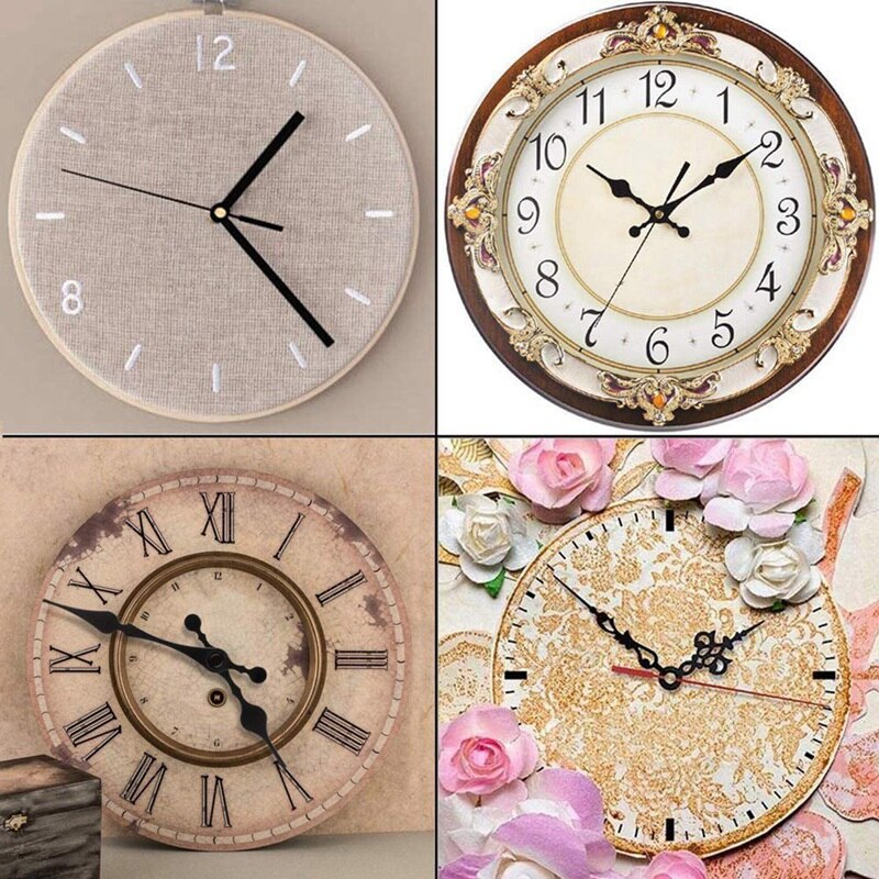 Clock Movement,Clock Mechanisms Battery Powered,Wall Clock Mechanism Parts Motor Replacement DIY Repair Parts,Long