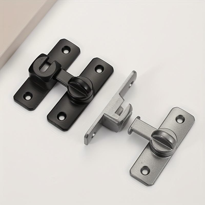 Chiusura per porta Chiusura a scatto universale addensata senza trapano Chiusura per porta di sicurezza antifurto Serratura per armadietto del bagno Chiusura per porta della finestra