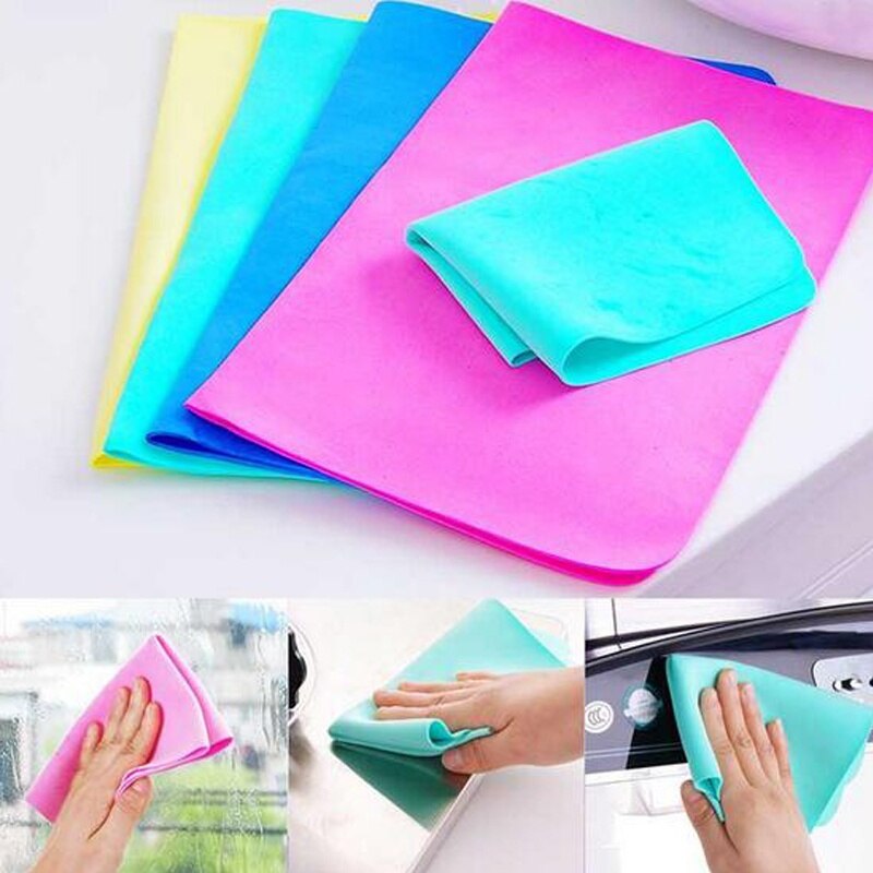 1 pcs Magic Car Washing Wipe Towel Cloth Absorber Synthetic Chamois Leather