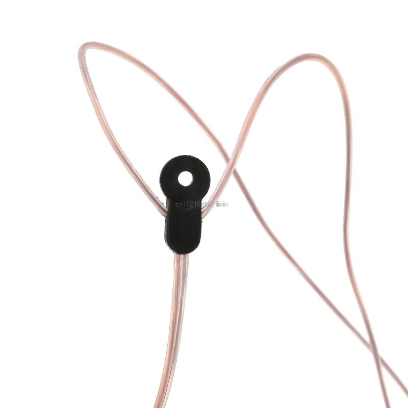 Dipole Radio Antenna HiFi Aerial FM Signal Receiver Male Connector TV Adapter Tuner Card Amplifier Home Indoor