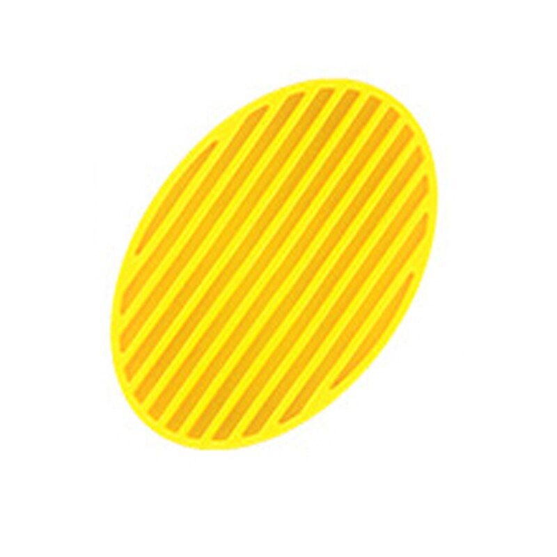 Farverig silikone fleksibel sæbeskål plade bakke afløb ovale bærbare sæbeskå køkken køkken værktøj opbevaringsholder sæbeboks: Gul