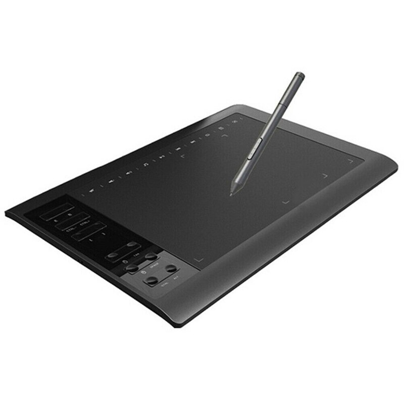 10*6'' HD Graphics Drawing Digital Tablet Monitor Pen Display 233 Point Quick Reading Pressure Sensing Universal: Default Title
