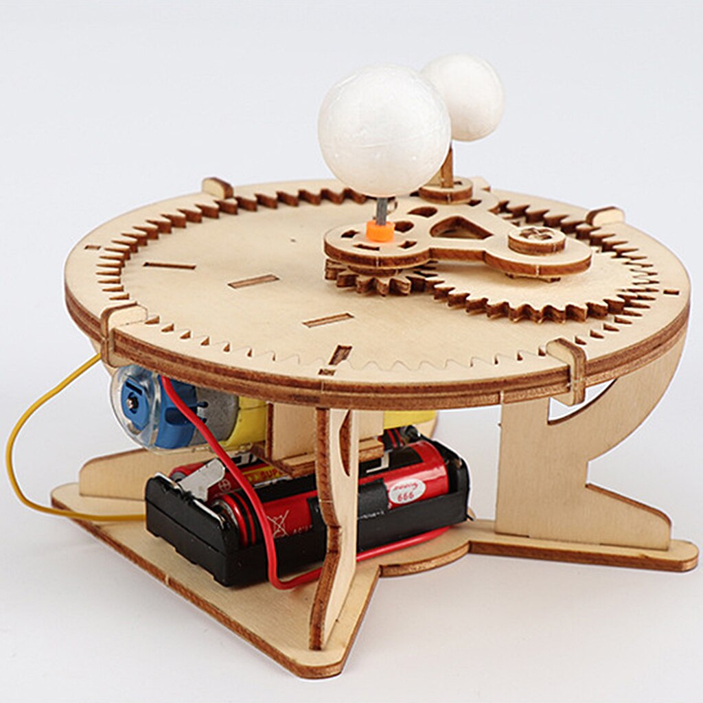 Motorized Solar System Science Kit Earth Sciences, Geology Science Kits Learning Educational Toys DIY