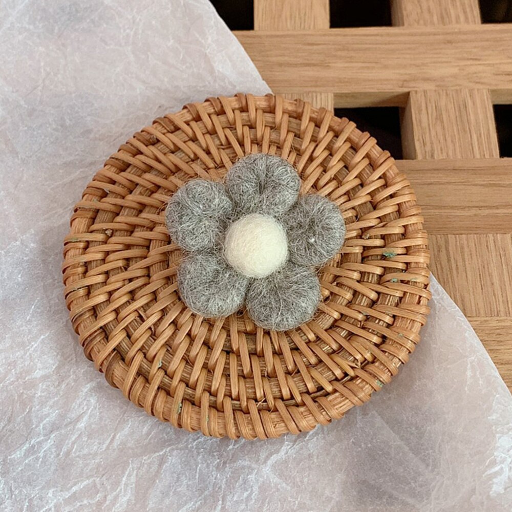 5Pcs Vilt Broche Schattige Bloem Vormige Breastpins Kids Broche Corsage Kleding)