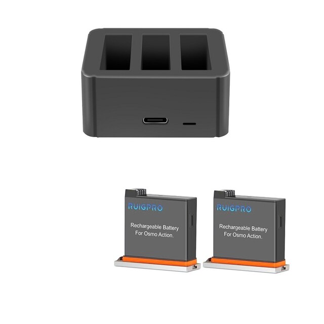 Dji Osmo Action Pro Battery TELESIN TELESIN Osmo Action Pro