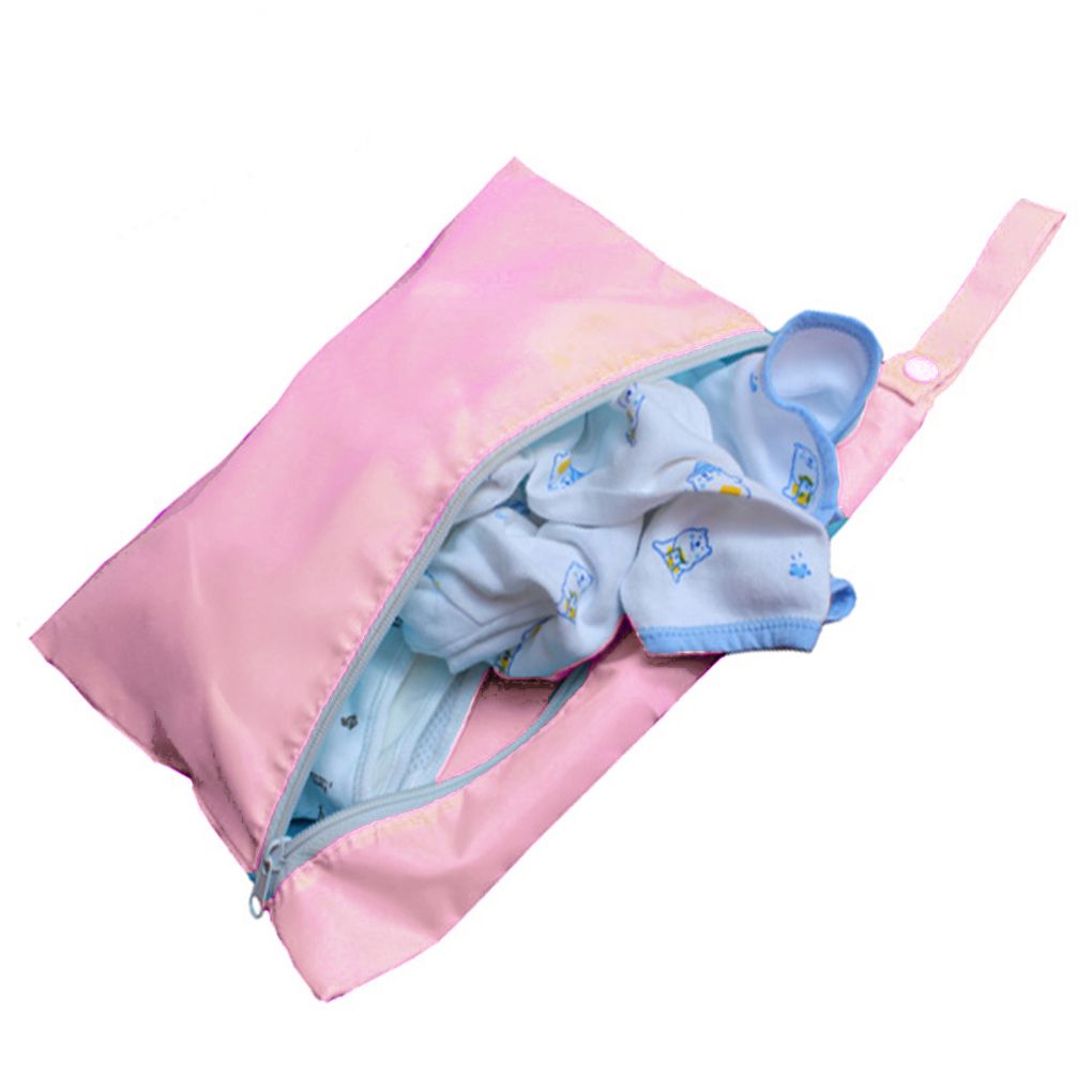 1PC Baby Out Dirty Clothes Pouch Folding Dirty Clothing Storage Bag Baby Diaper Bags