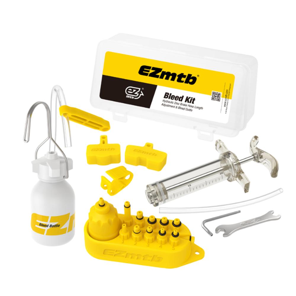 Bicycle Hydraulic Brake Bleed Tool Kit For Shimano Tektro Margura and Series Disc Brake System Use Mineral Oil Brake SW0018