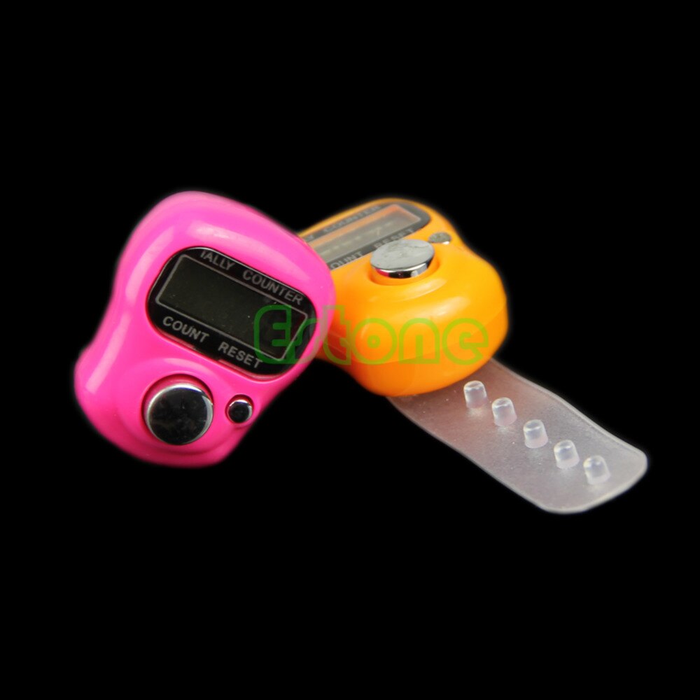 Stitch Marker and Row Counter LCD Electronic Digit Tally Counter L15