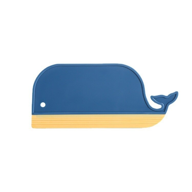 Mini Whale Wiper Glass Cleaner Kitchen Cleaning Tool Bathroom Mirror Wipe Toilet Hand Wash Countertop Cleaning Brush Car