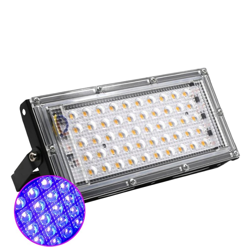 30W UVA Ultraviolet Germicidal Lamp LED Spotlight Germicidal Lamp Waterproof Outdoor Garden Disinfect For Kitchen Dinning Room