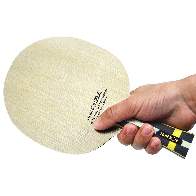 Huieson Table Tennis Training Blade ZLC 5 Plywood 2 Ply ZL Carbon Fiber Ping Pong Blade for Table Tennis Racket DIY