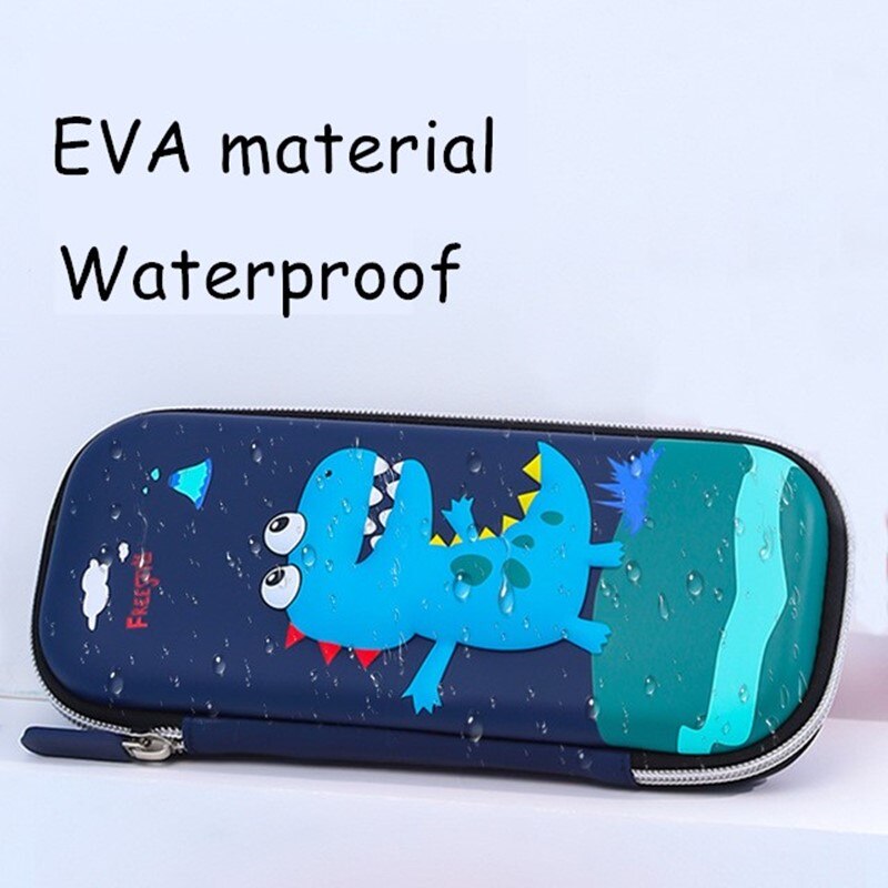 Kawaii Grote Capaciteit Eva School Cartoon Potlood Gevallen Creatieve Leuke Student Pen Zak Doos Pouch Kantoorbenodigdheden Briefpapier