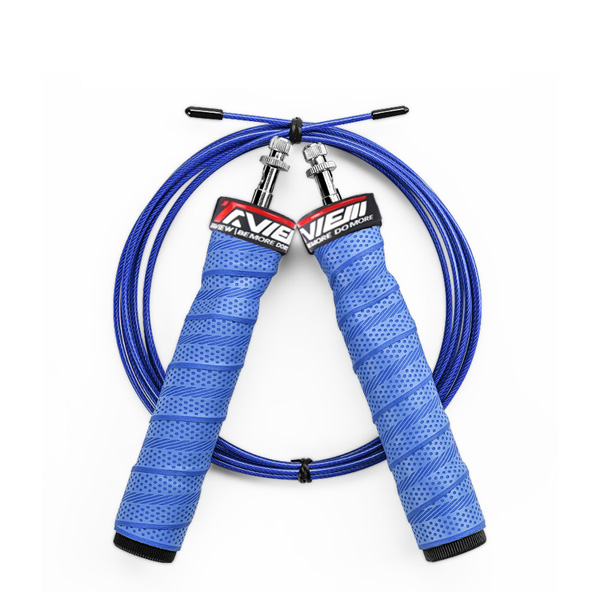 Cuerdas de salto pesadas Crossfit saltar velocidad cuerda con rodamientos de bolas de Cable de velocidad Extra Mango antideslizante para doble unders