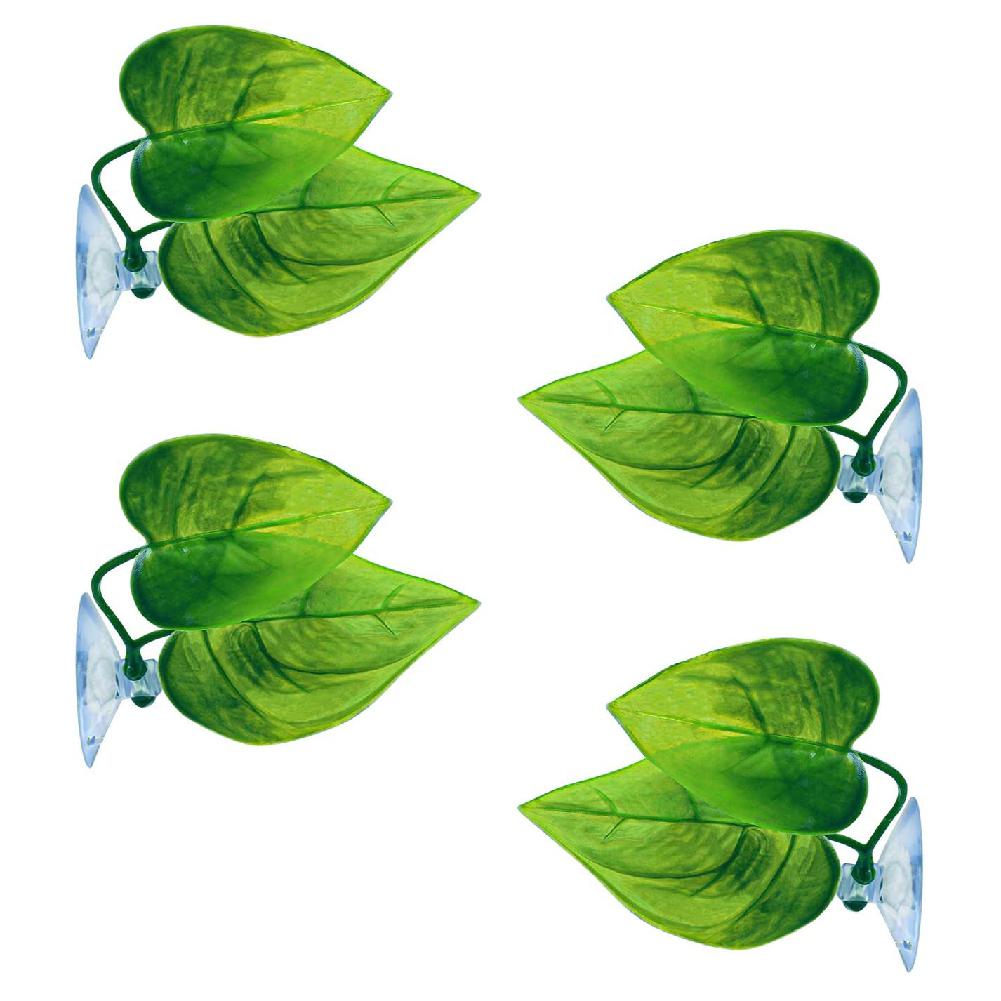 Betta Fish Leaf Pad Simulating The Natural Habitat Aquarium Fish Tank Decoration for Betta Spawning Grounds Breeding Resting Bed