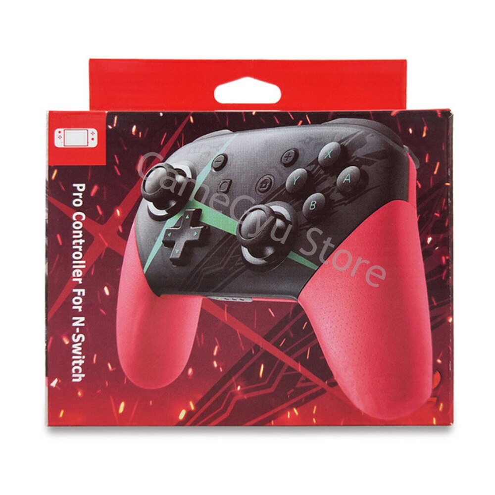 IINE Controller Per Nintend Interruttore Pro Controller Wireless Controller di Gioco Joystick Gamepad NS Pro Interruttore Accessori: Red