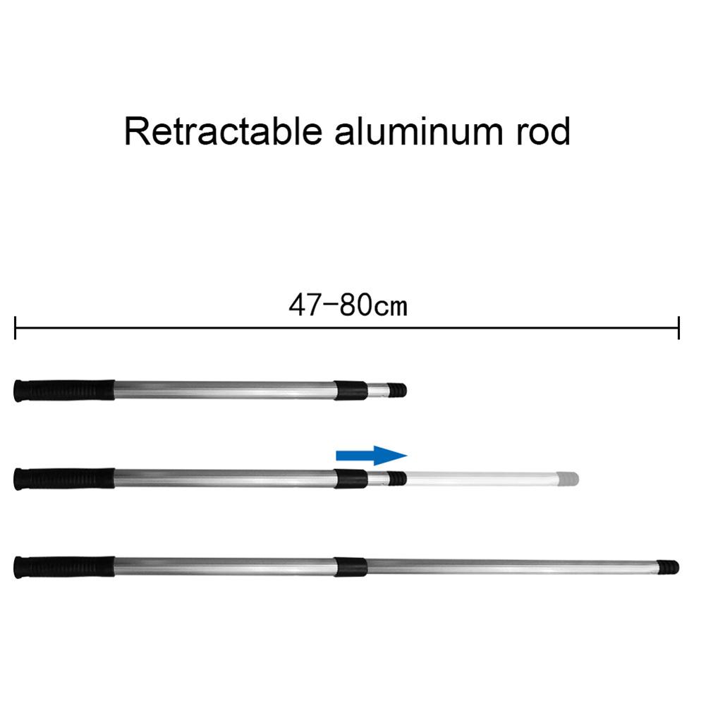 Weeder Rod Telescopic Aluminum Alloy Durable Weeder Pole for Garden Courtyard Patio Weeding Tools Accessories
