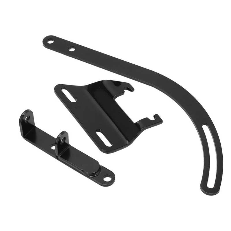 SWP Alternator Bracket Black /Set Metal Alternator Bracket Kit for Small Block Engines