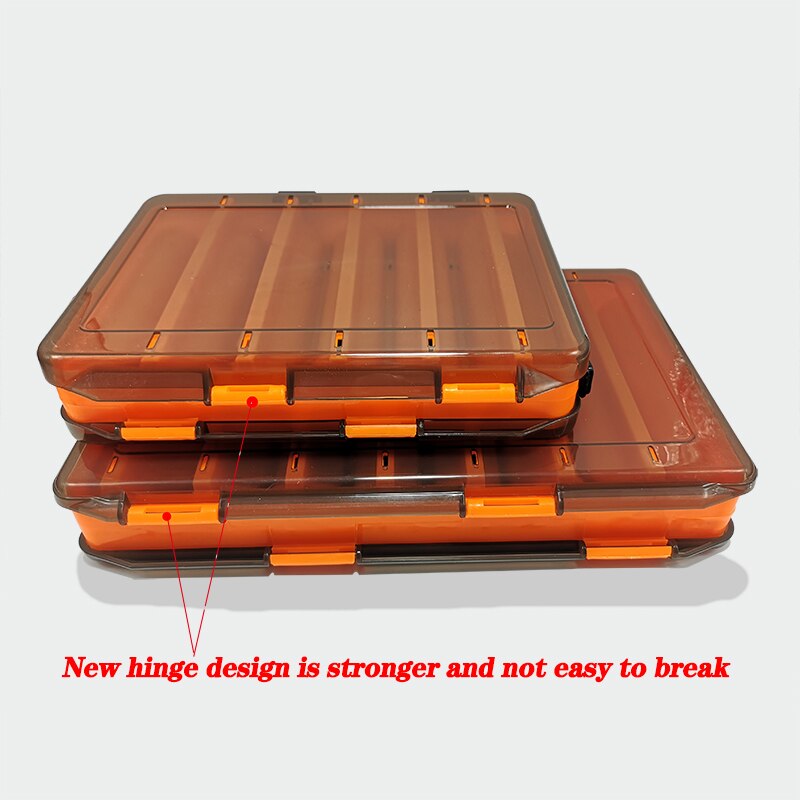 Large-capacity Fishing Tackle Box Double-decker Sub-bait Box Portable Bait Fishing Gear Storage Box