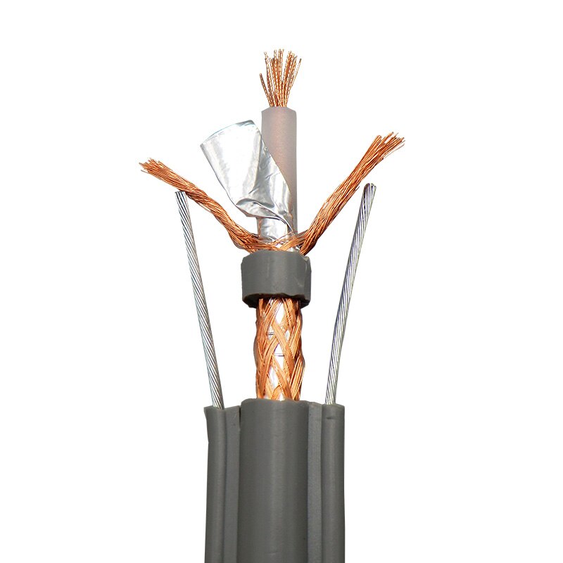 Shielded Elevator Video Cable with steel wire Elevator Dedicated Traveling Monitoring Electrical Wire