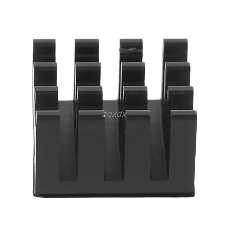 Disipador de calor de aluminio para ventilador de enfriamiento de computadora, disipador de calor para Chip electrónico, enfriamiento por disipación de calor, almohadillas 14*14*8mm, 10 Uds.