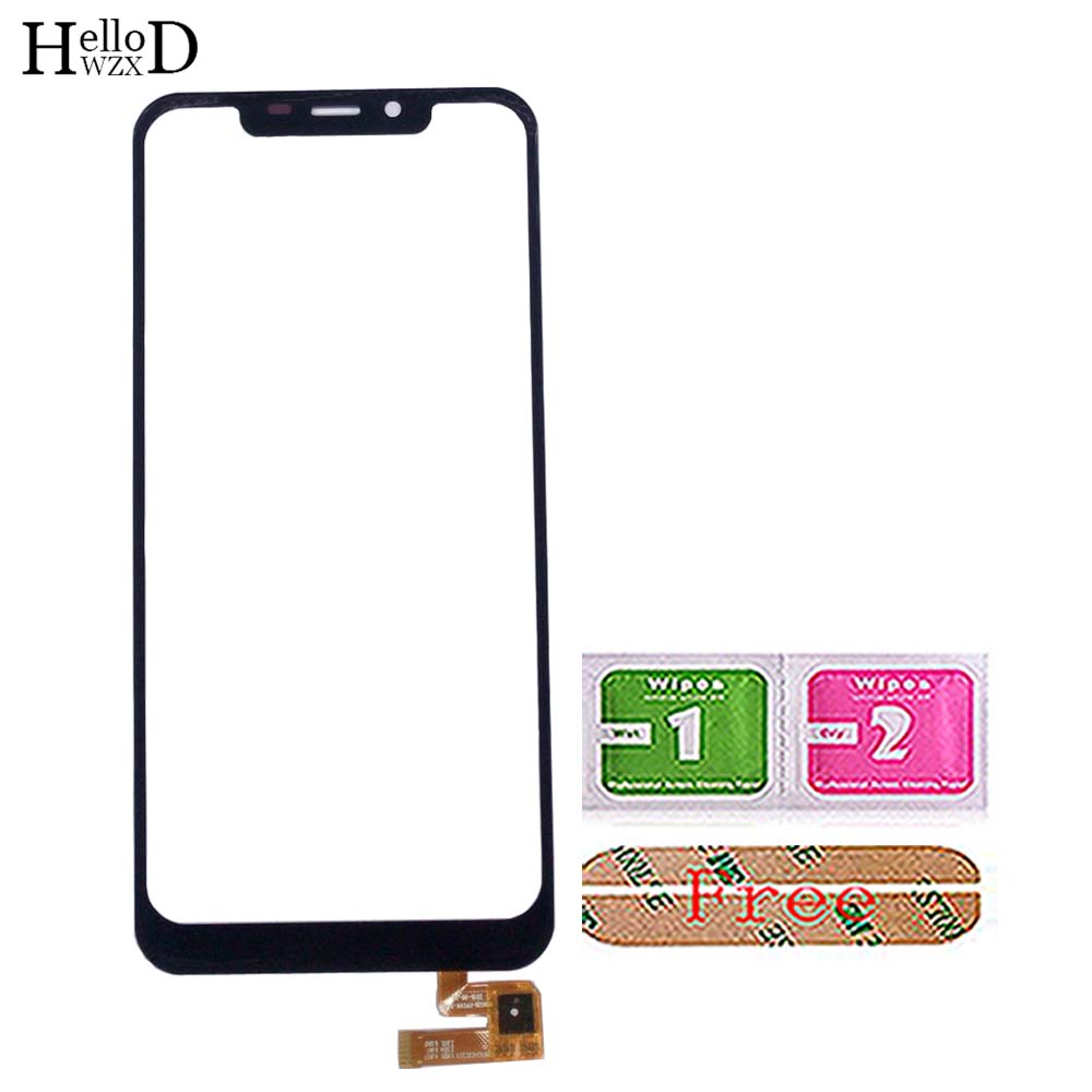 Touch Screen Glass For Oukitel C12 / C12 PRO Touch Screen Panel Digitizer Front Glass Lens Sensor Mobile Phone Tools Accessories