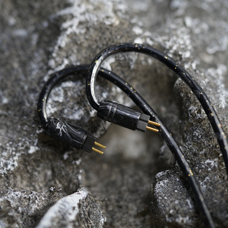 XINHS 089 Black Dragon 5 Elements-Cable de actualización de auriculares HiFi, 0,78mm, 2 pines, 4,4/3,5, Cable equilibrado para Kinera PULA SeeAudio: XS / MULTICOLOR
