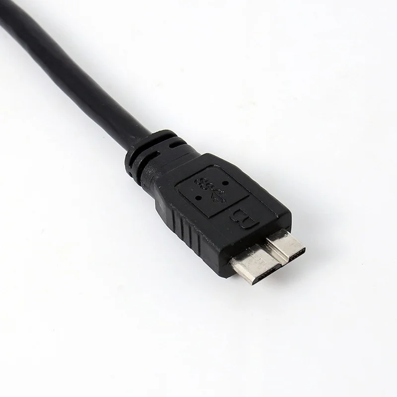 HDD USB 3.0 tipo A a Micro B Y Cable USB3.0 Cable de datos para cables de datos de disco duro móvil externo