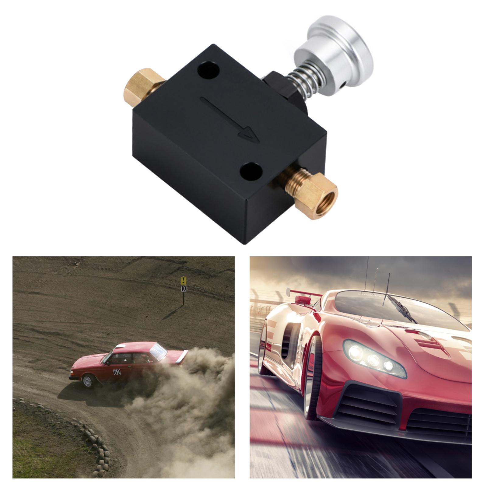 Brake Lock 1/8" NPT Automotive Hydraulic Brake Park Lock Manual Brake Line Lock for Disc or Drum Brakes Trucks Cars