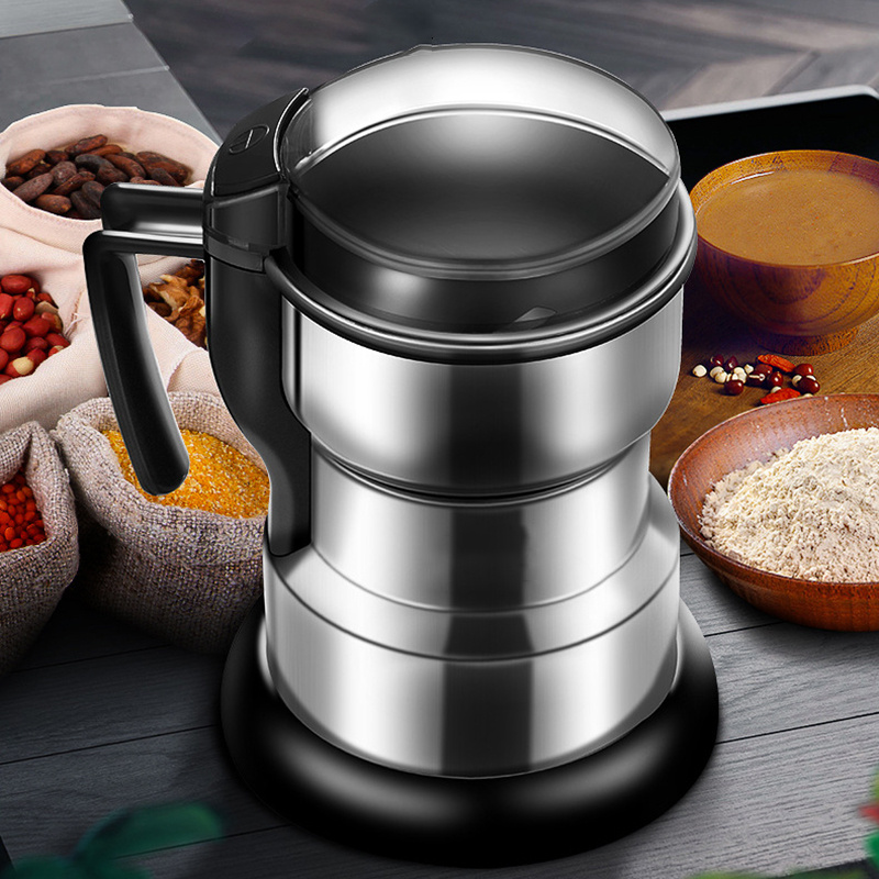 Multifunction Smash Machine Coffee Bean Seasonings Electric Milling Machine Grinder Stainless Steel PR
