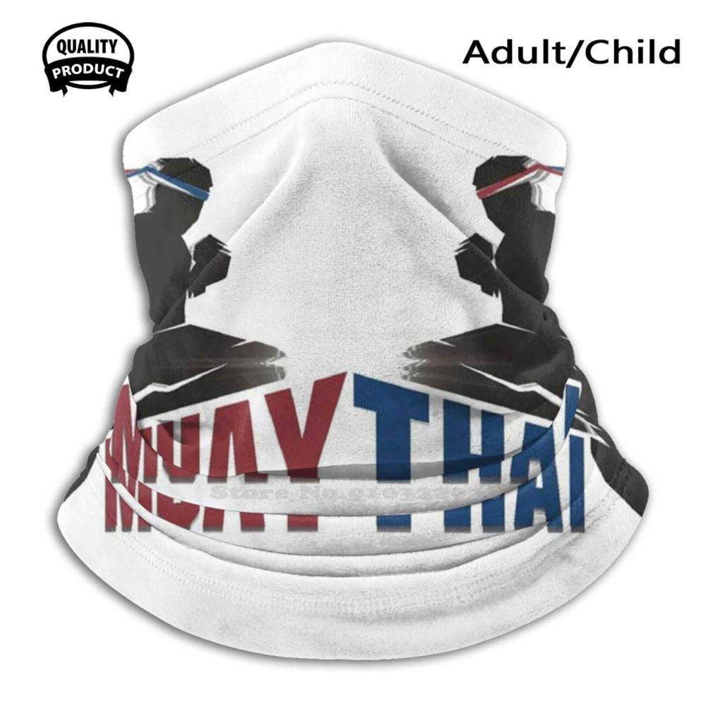 Muay Thai Fighters Men Women Child Girl Scarf Face Mask Muay Thai Kickboxing Fighter Fight Ring Competition Thailand Sports: Scarf Mask / Adult Size