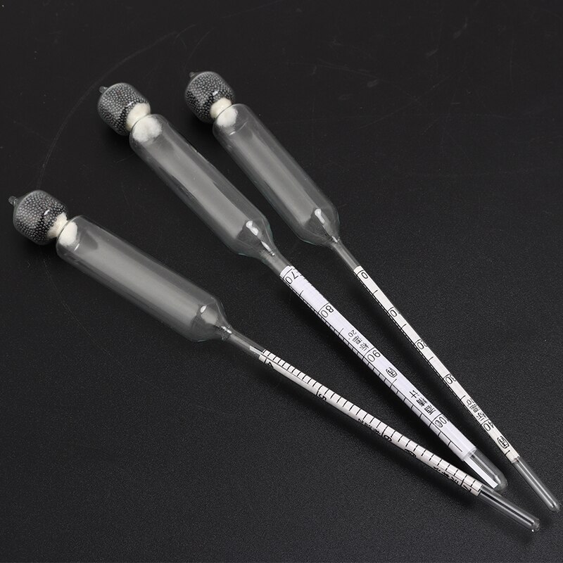 Alcohol Meter,Home Brewing Alcohol Concentration Meters Alcohol Content Measuring Device, Hydrometer Vinometer Thermometer Vodka