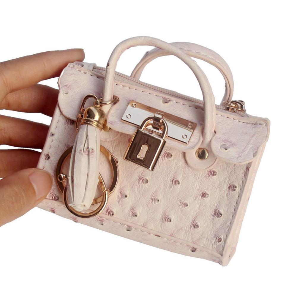 Mini sac à main Vintage avec porte-clés, petit sac à main avec fermeture éclair pour femmes, pièces de monnaie, voiture, sac à main , sac à main avec fermeture éclair: WHITE