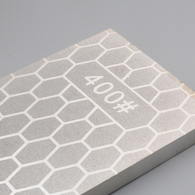 1 Pcs Diamond Knife Sharpener Sharpeing Stone Kinfe Stone Kitchen Tools Honing Blade Coarse Sharpen 400 1000 Grit Fixed base