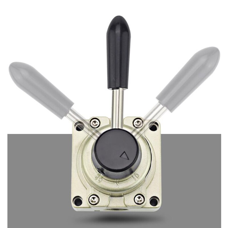 Pneumatic cylinder hand rotary valve Hand valve HV-02/03/04 K34R6-8/8D/8L Pneumatic three-position four-way hand-turn valve